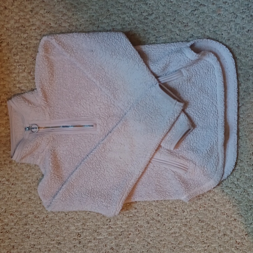 Purple Cuddly Sherpa pullover